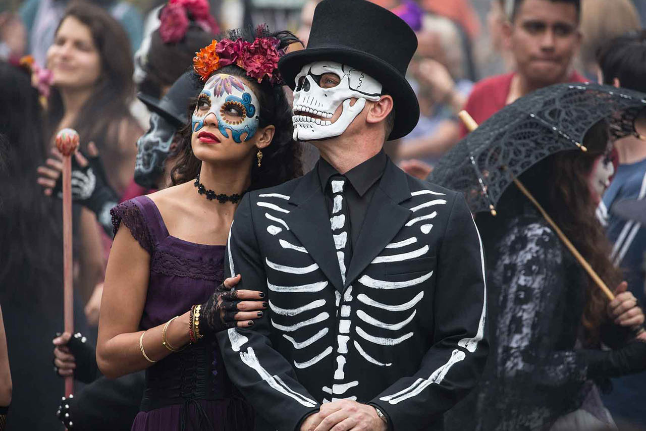 day of the dead halloween costume
