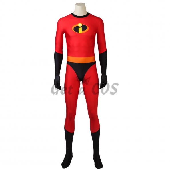 Movie Character Costumes Incredibles Bob Parr - Customized