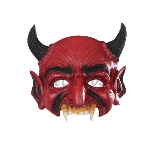 Halloween Props Red Gorefiend Mask