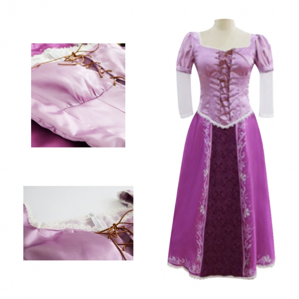 Disney Halloween Costumes Tangled Princess Lepe Dress