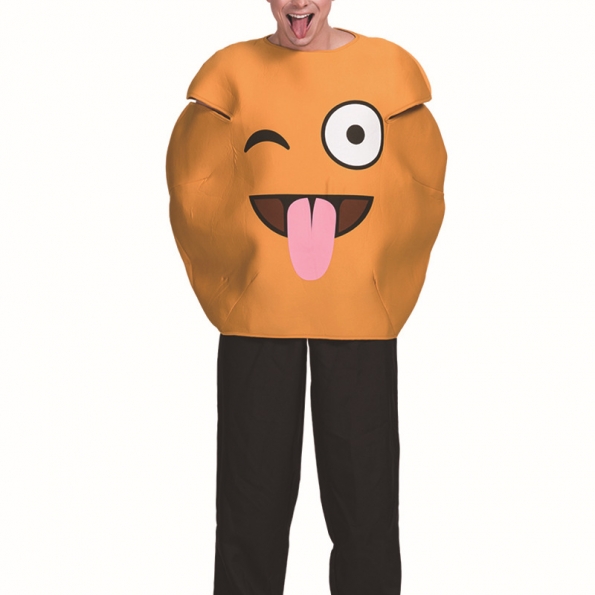Adults Halloween Costumes Pumpkin Smiley Shape
