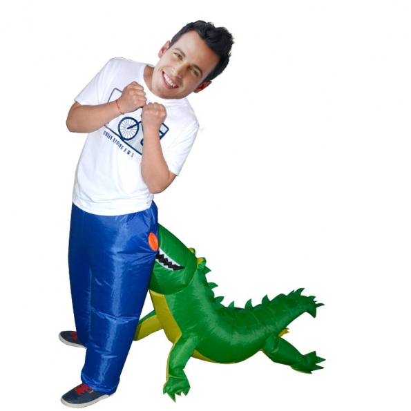 Inflatable Costumes Crocodile Bites Butt