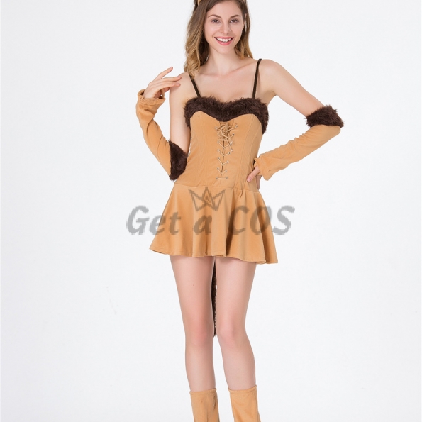 Sexy Halloween Costume Deluxe Lion Clothes