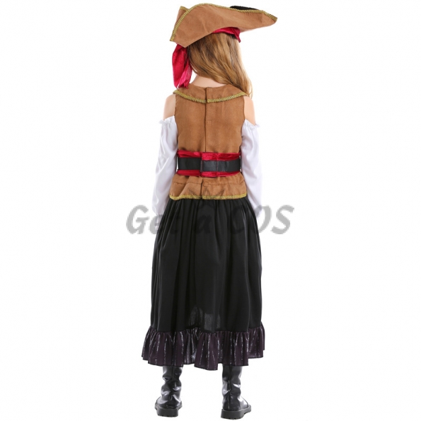 Pirate Captain Girl Costume