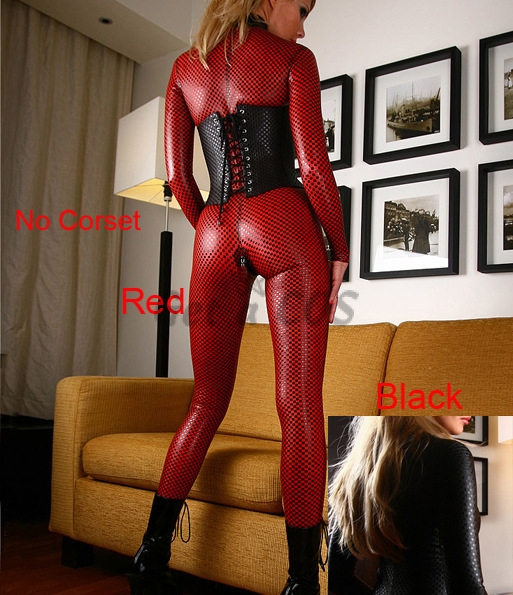 Tight-fitting Patent Leather Pants Women Costume