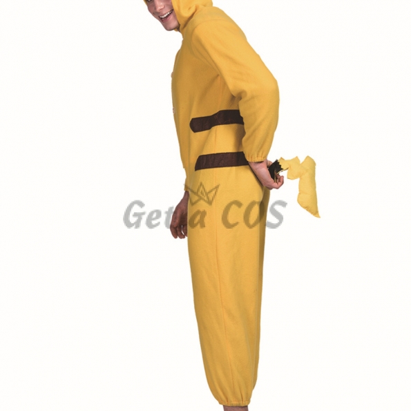 Adults Halloween Costumes Pikachu Yellow Outfit