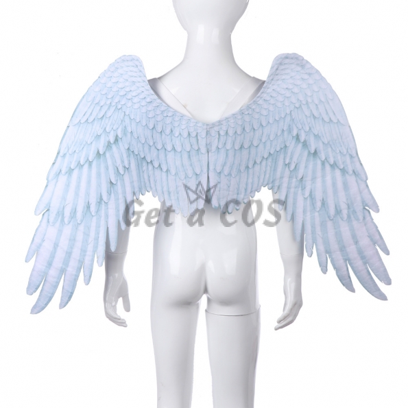 Halloween Decorations White Angel Wings
