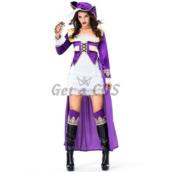 Sexy Women Halloween Costumes Female Pirate Clothes