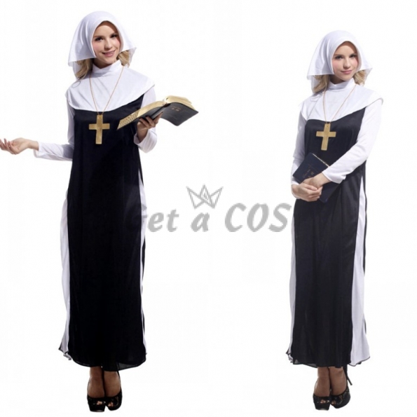 Sexy Nun Costumes Luxury Clothes