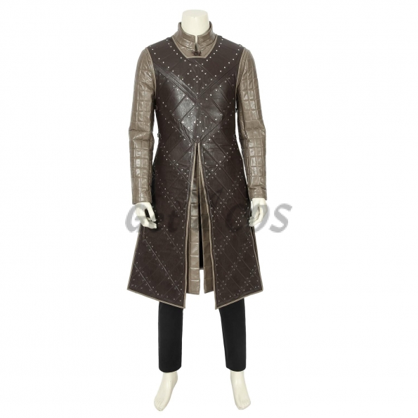 Movie Character Costumes Jon Snow Overcoat - Customized