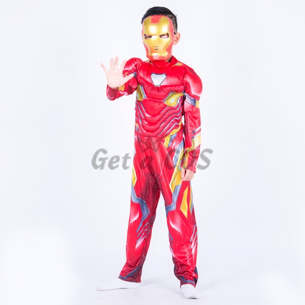 Avengers Infinity War Iron Man Mark 50 Kids Costume