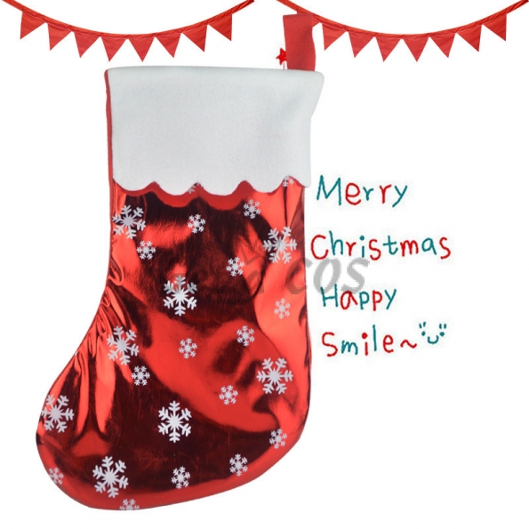 Christmas Decorations Snowflake Pattern Socks