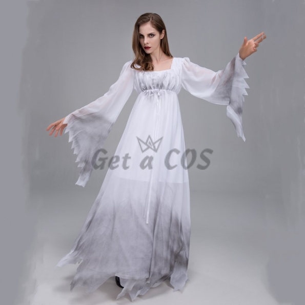 Women Halloween Costumes Vampire Bride Horror Style