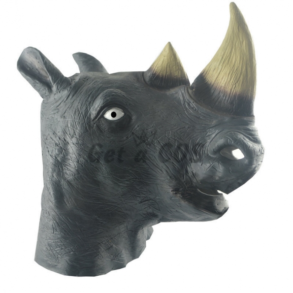 Halloween Decorations Rhino Headgear