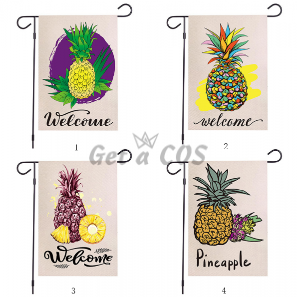 Garden Flags Pineapple Series Pattern