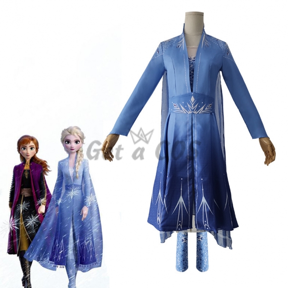 Disney Costumes For Adults Kids Frozen II Cosplay