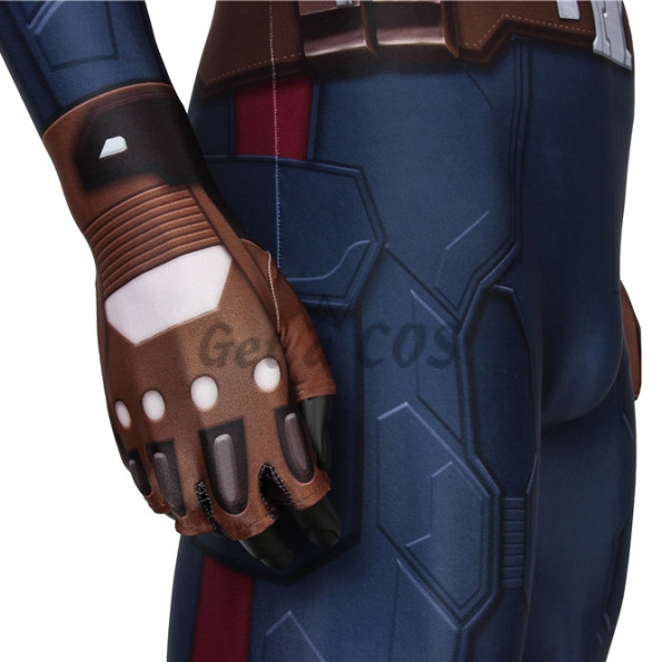 Captain America Costumes 2 Winter Soldier Cosplay - Customized