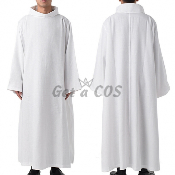 Sexy Nun Costumes White Priest