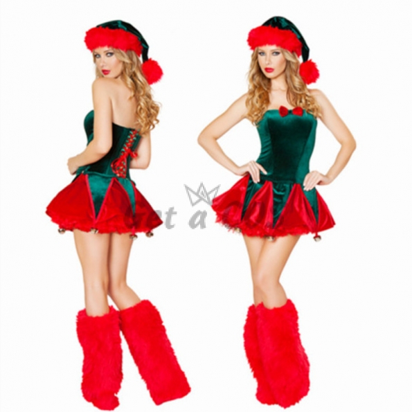 Women Halloween Costumes Christmas Foot Cover Suit