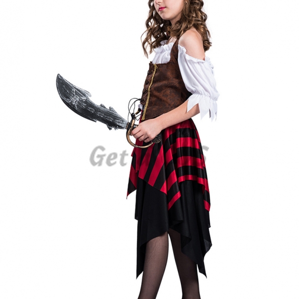 Girls Halloween Costumes Pirate Shape