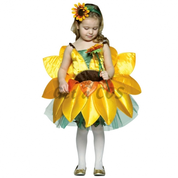 Sunflower Girl Suit Costume