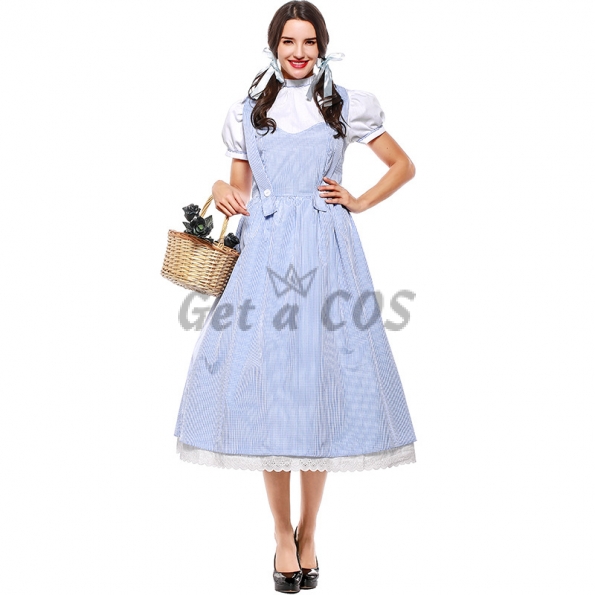 Women Halloween Costumes Heroine Of Oz Dorothy Dress