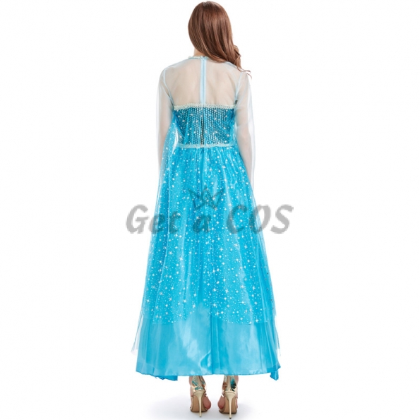 Fairy Tale Queen Blue Women Costume
