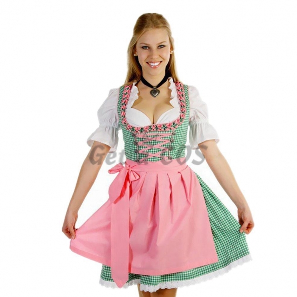 Women Halloween Costumes German Oktoberfest Dress