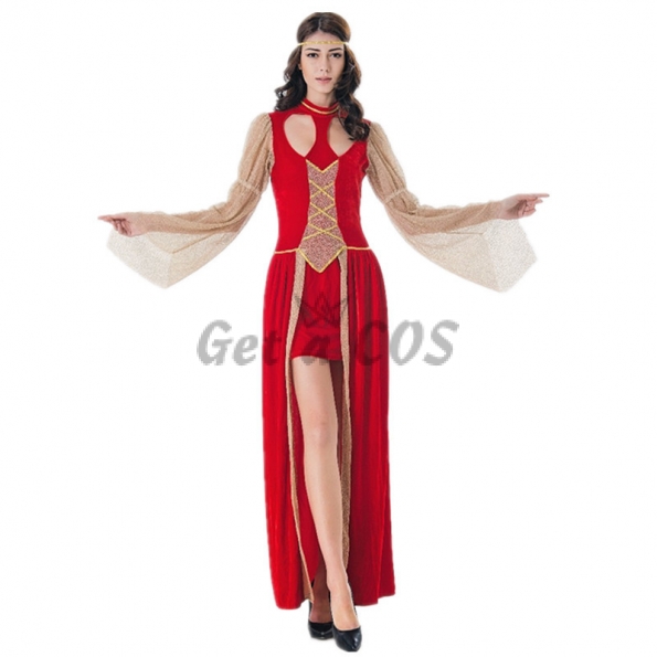 Halloween Greek Goddess Costumes Retro Palace Dress