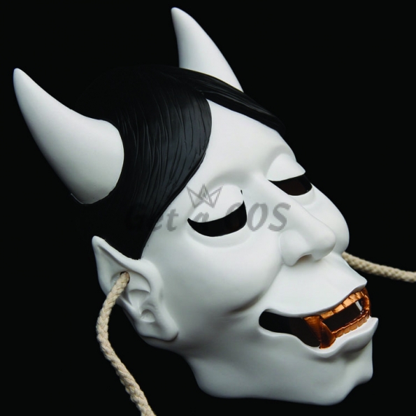 Halloween Mask White Ghost Head