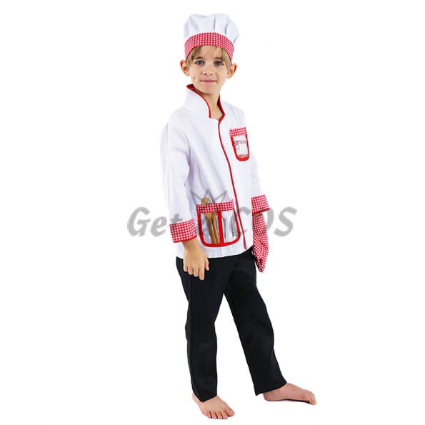 Boys Halloween Costumes Chef Profession Clothes