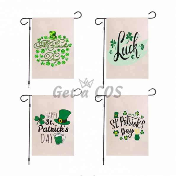 Holiday Decor St. Patrick's Day New Printing Flags