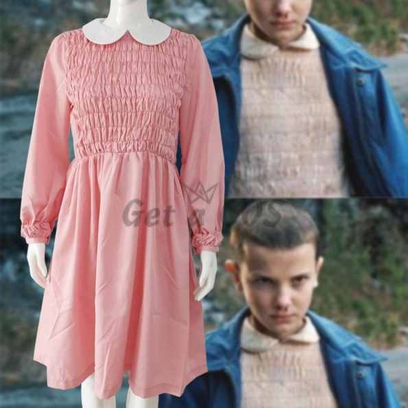 Movie Character Costumes Strangestory Pink Style