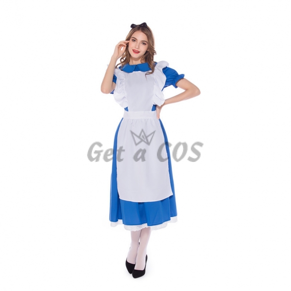 Halloween Costumes Wizard Of Oz Alice Sexy Maid Dress