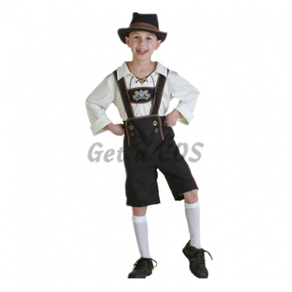 Boys Halloween Costumes German Oktoberfest Suit