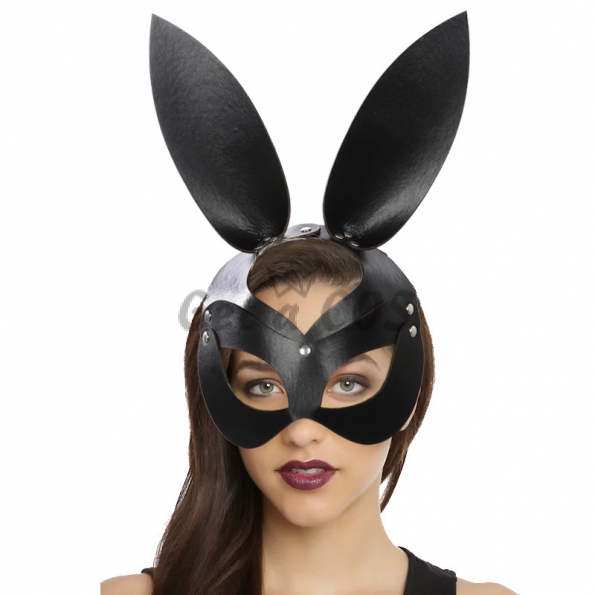 Halloween Props Sexy Half Face Bunny Mask