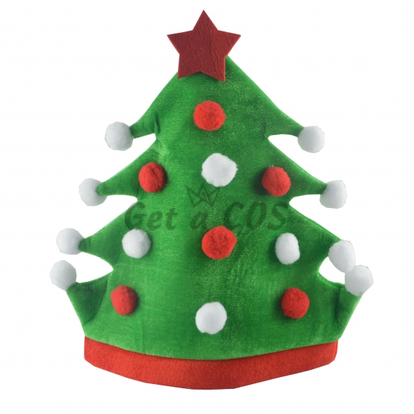 Christmas Decorations Composite Flannel Hat
