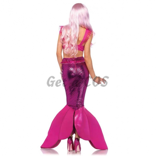 Women Halloween Costumes Mermaid Princess Dress