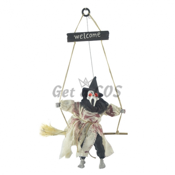 Halloween Props Electric Witch Ghost