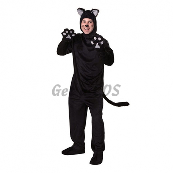 Couples Halloween Costumes Black Cat Bodysuit