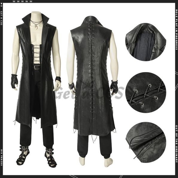 Game Costumes Devil May Cry V Mysterious Man Cosplay - Customized