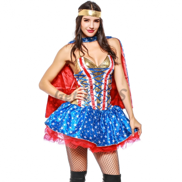 Wonder Woman Costume For Adults Comic Hero Style