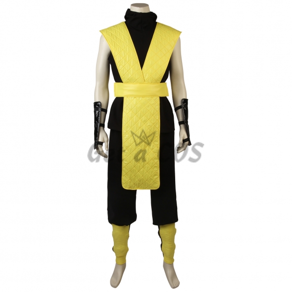 Anime Costumes Mortal Kombat Scorpion Cosplay - Customized