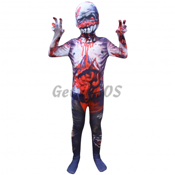 Skeleton Costume for Kids Piranha Shape