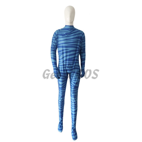 Movie Character Costumes Avatar Blue Style
