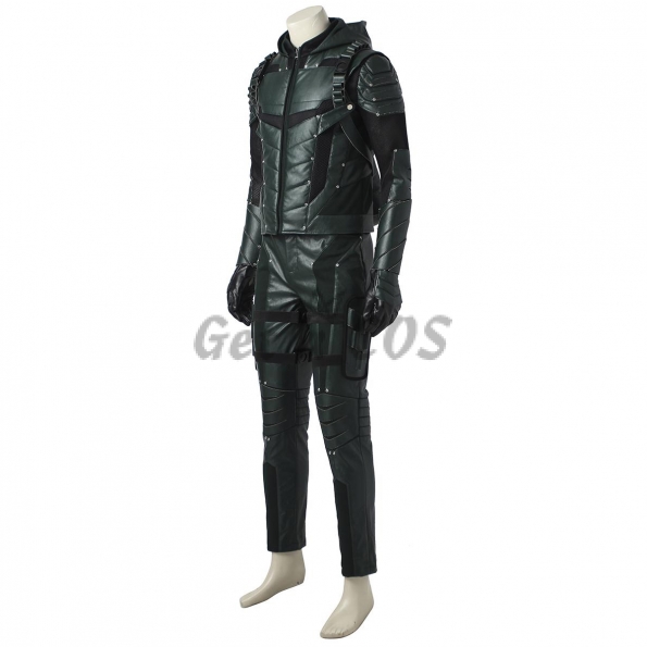 Hero Costumes Green Arrow Oliver Cosplay - Customized