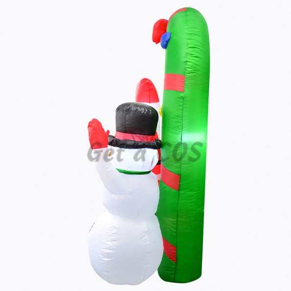 Inflatable Costumes Snowman Santa Arch