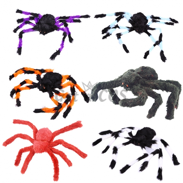 Halloween Supplies Plush Spider Model