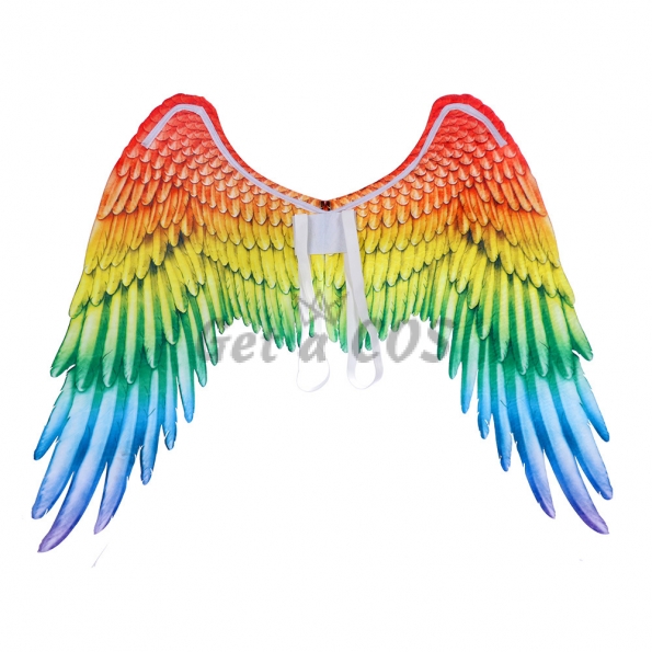 Halloween Decorations Rainbow Colored Angel Wings