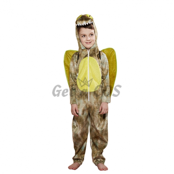 Kids Halloween Costumes Dinosaur Wings Jumpsuit